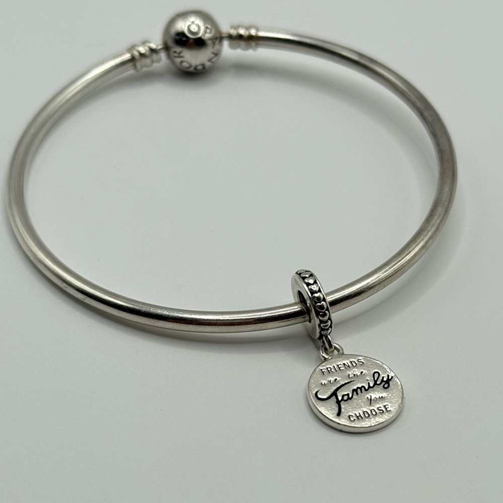 AUTHENTIC PANDORA Friends are Family Dangle